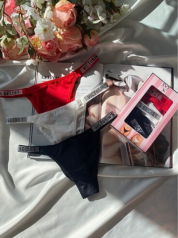 victoria?s secret külot 3 lu