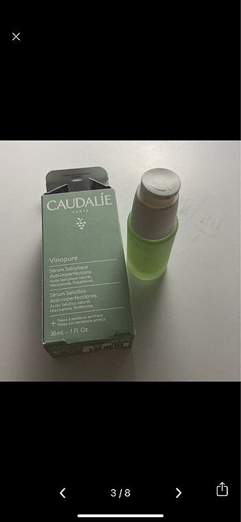 caudalie serum (kremi jel ile alımda hediye)