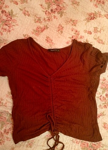trendyolmilla bordo crop