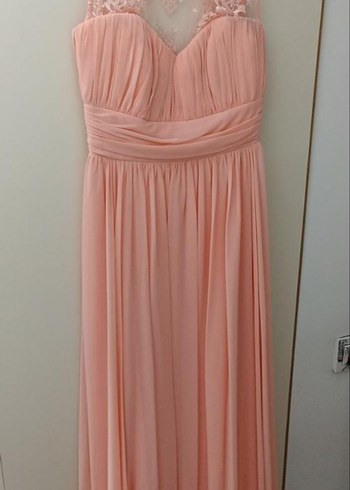 Şifon uzun abiye - Görsel 2