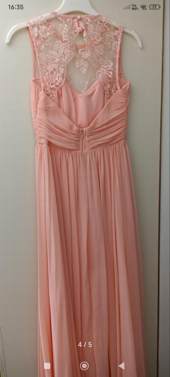 Şifon uzun abiye - Görsel 3