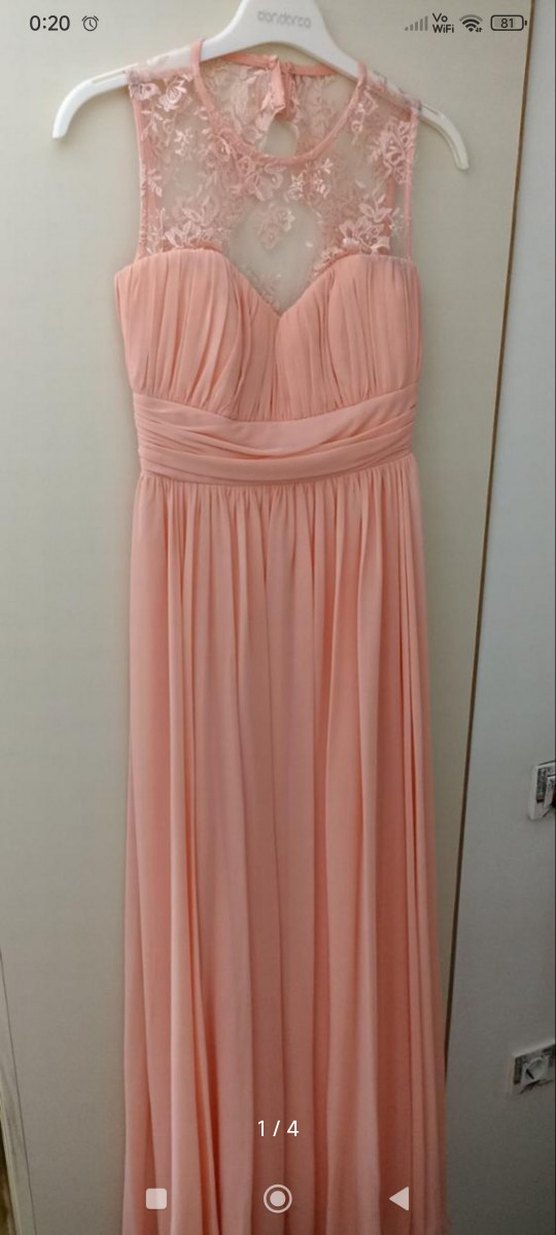 Şifon uzun abiye - Görsel 2