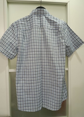 LCW Erkek Kısa Kollu Kareli Gömlek - Görsel 4