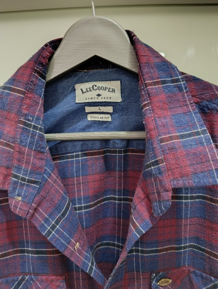 Erkek Kareli Uzun Kollu Gömlek - Görsel 3