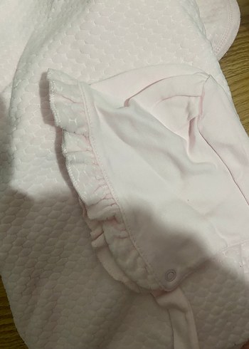 Nakışlı Pembe Çocuk Battaniyesi - Görsel 4