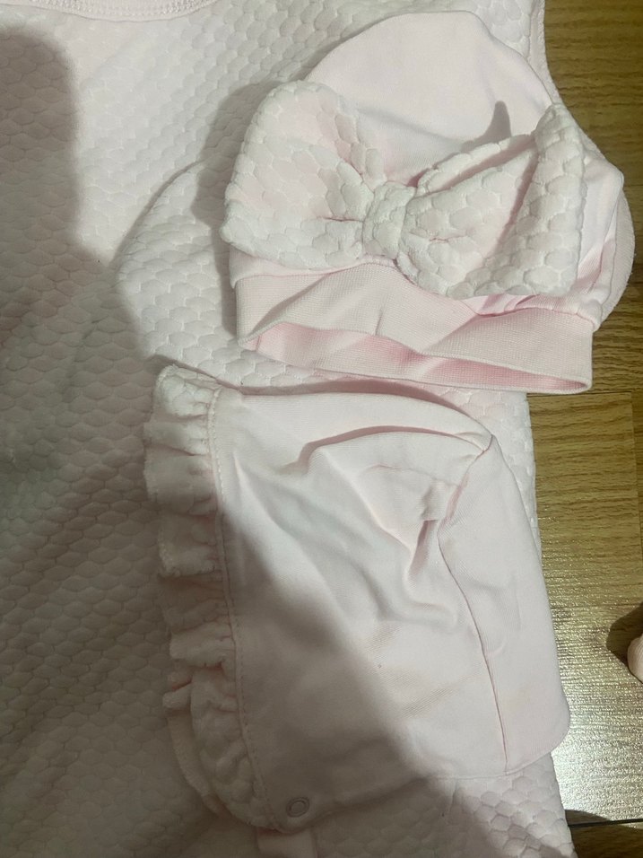 Nakışlı Pembe Çocuk Battaniyesi - Görsel 5