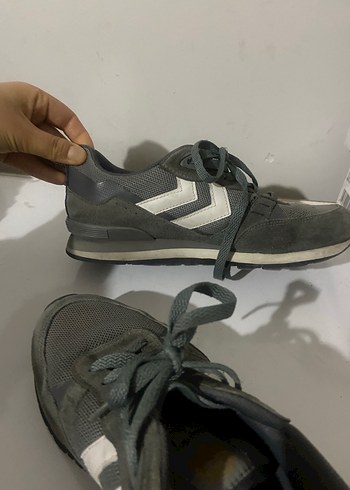 Gri Spor Kadın Sneakers - Görsel 2