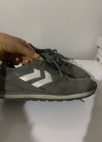 Gri Spor Kadın Sneakers - Görsel 3