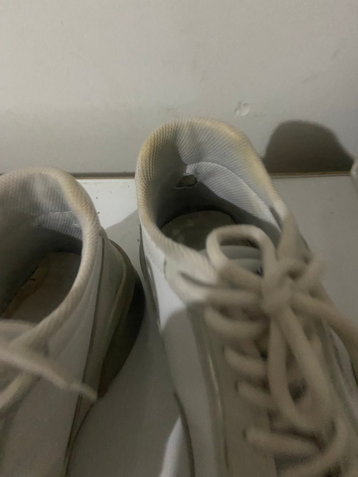 Gri Beyaz Bağcıklı Kadın Spor Ayakkabı - Görsel 3