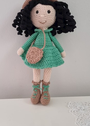 Renkli Örgü Bebek - Görsel 3