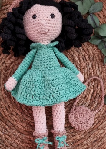 Renkli Örgü Bebek - Görsel 4