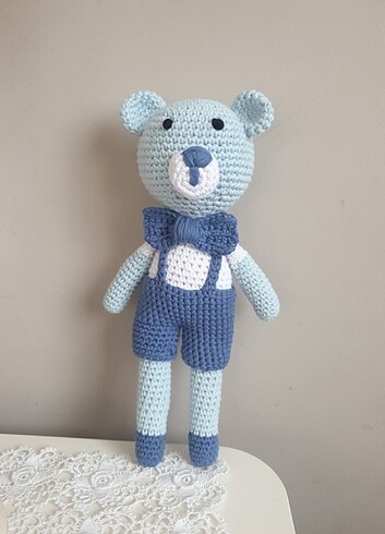 MAVİ TULUMLU AYICIK - Görsel 2