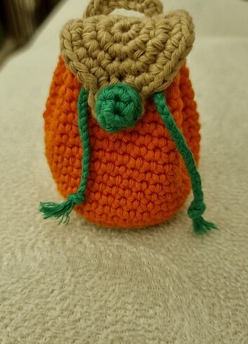 AMİGURUMİ ÇANTALI BEBEK - Görsel 3