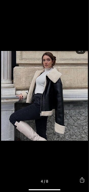 Bershka biker mont