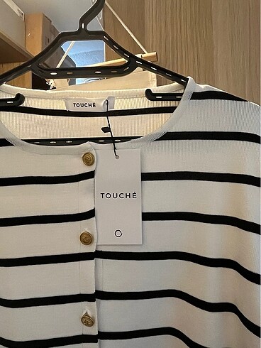 Zara Touche çizgili hırka