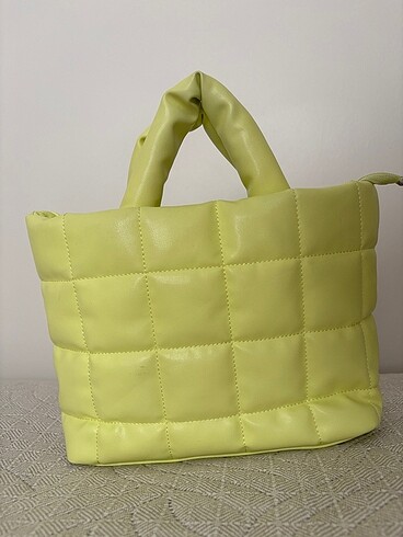 Beden neon lime rengi çanta