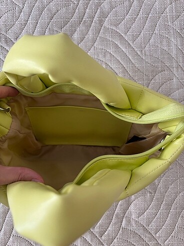 LC Waikiki neon lime rengi çanta