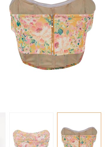 Milla çiçek desenli büstiyer - Görsel 6