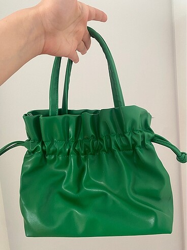  Beden Yeşil kol çantası