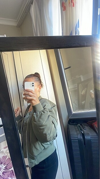 s Beden haki Renk Stradivarius bomber ceket