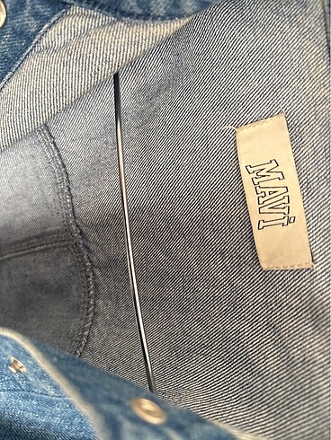 Mavi Jeans Mavi marka kot ceket ürünü bir ya da 2 kez giydim