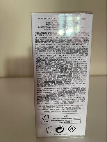 Beden Maison margiela beach walk 100 ml