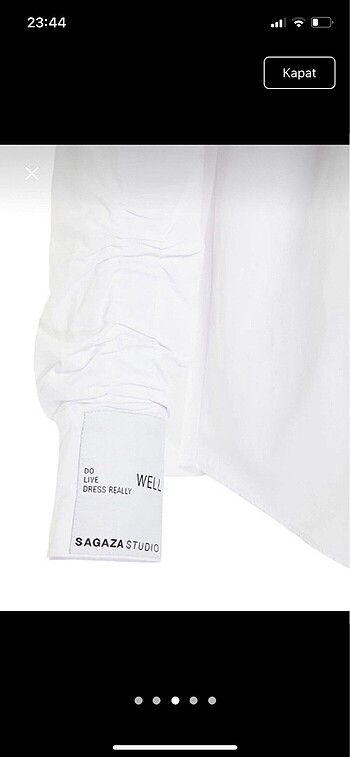 Sagaza Madrid Sagaza beyaz gömlek