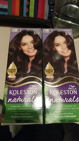 Koleston saç boyası 2 adet