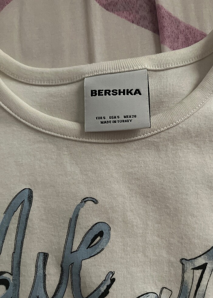 Bershka kurdele tişört - Görsel 2