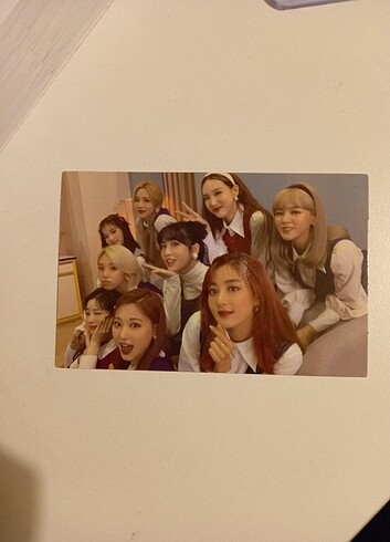 twice ewo group photocard