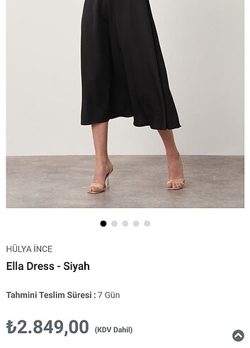Suud Collection Hülya İnce Siyah Ella Elbise Abiye