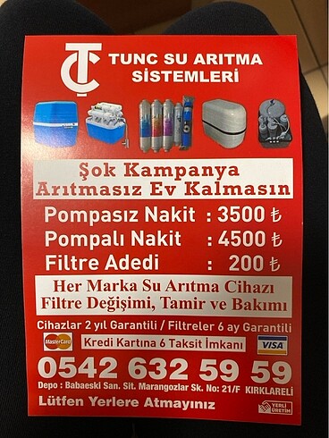 Su arıtma cihazı