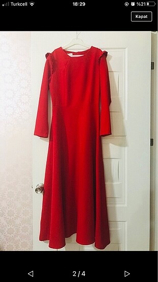 Armine Kırmızı elbise