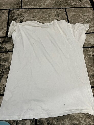 12-13 Yaş Beden beyaz Renk tshirt