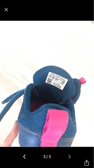 24 Beden Adidas kız çocuk ayakkabı