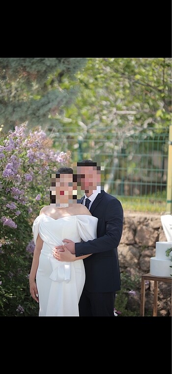 38 Beden Beyaz söz nişan elbisesi