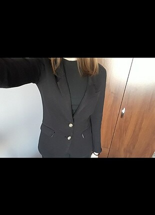 H&M HM BLAZER CEKET (BEDENE OTURAN)