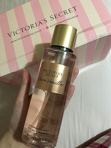 victoria secret bare vanilla vucut spreyi