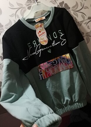 KIZ ÇOCUK SWEATSHİRT 