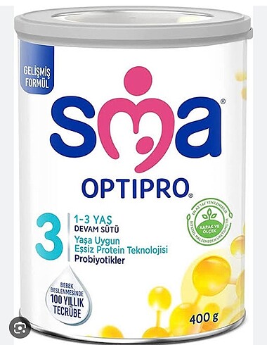  Beden SMA optipro 1-2-3 numara devam sütü / formül mama