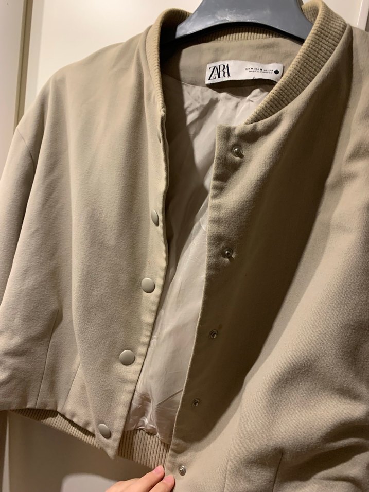 Zara crop ceket - Görsel 3