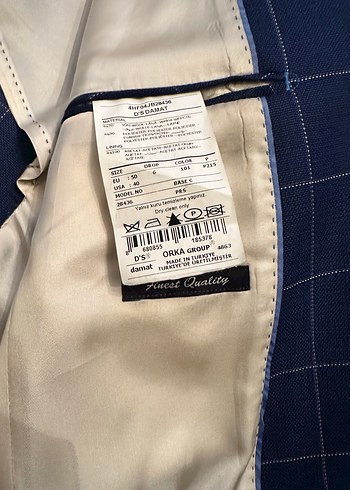 DS Damat Blazer 50 beden - Görsel 4