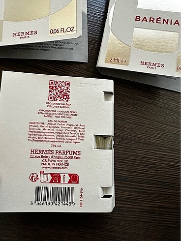 Beden Hermes Barenia 2ml* 3 adet