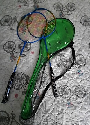 Dechatlon Badminton ikili raket