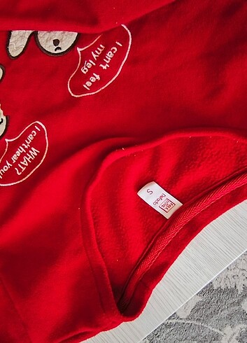 s Beden Yeni yıl Polar pijama