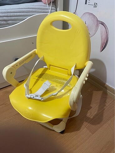 Chicco katlanır portatif mama sandalyesi