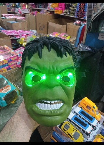  Hulk ışıklı maske 