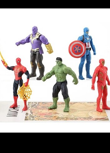 Avengers yenilmezler ışıklı set 