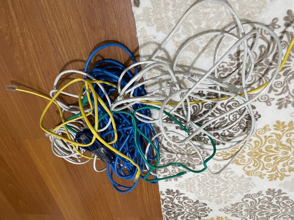 Çok Renkli Ethernet ve Veri Kablosu Seti - Görsel 2