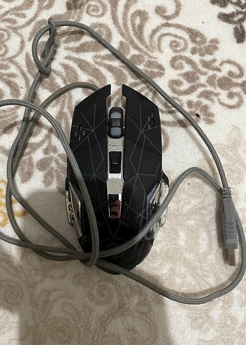 Kablolu Mavi Oyuncu Mouse - Görsel 2